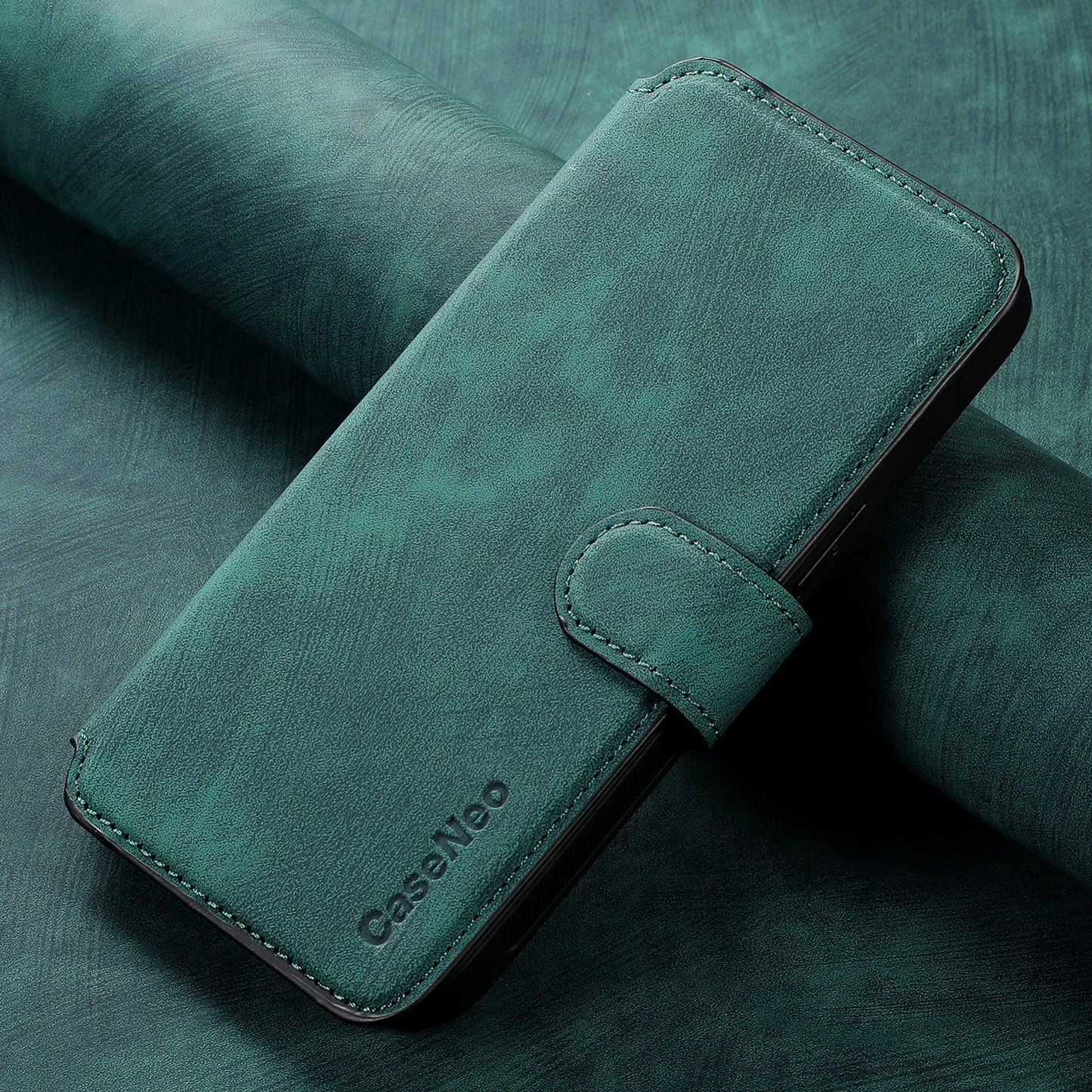 Samsung Galaxy A53 5G Retro Leather Phone Case with Enhanced MagSafe Wireless Charging, RFID Anti-theft Protection, Kickstand & Magnetic Lock Wallet Cover