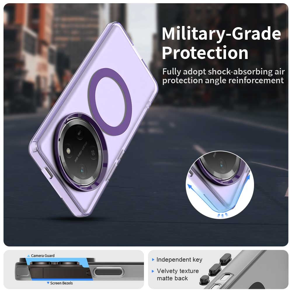 Honor X60 Pro Durable MagSafe Phone Case - Hybrid TPU & PC Design, Lightweight & Stylish, Candy Colour, Wireless Charging Friendly