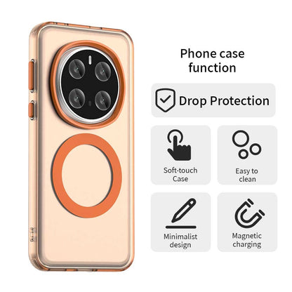 Honor Magic7 Pro Durable MagSafe Phone Case - Hybrid TPU & PC Design, Lightweight & Stylish, Candy Colour, Wireless Charging Friendly