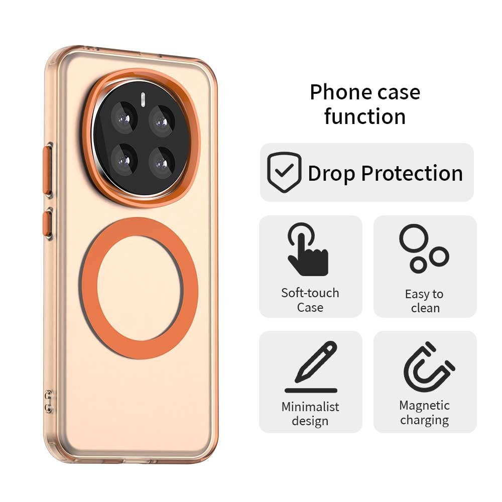 Honor Magic7 Durable MagSafe Phone Case - Hybrid TPU & PC Design, Lightweight & Stylish, Candy Colour, Wireless Charging Friendly
