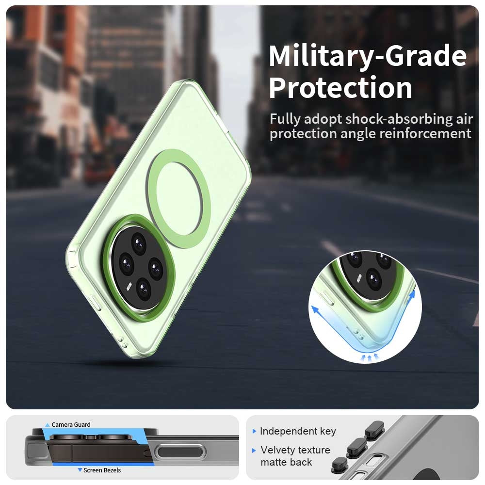 Honor Magic7 Durable MagSafe Phone Case - Hybrid TPU & PC Design, Lightweight & Stylish, Candy Colour, Wireless Charging Friendly