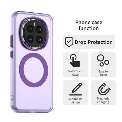 Honor Magic7 Durable MagSafe Phone Case - Hybrid TPU & PC Design, Lightweight & Stylish, Candy Colour, Wireless Charging Friendly