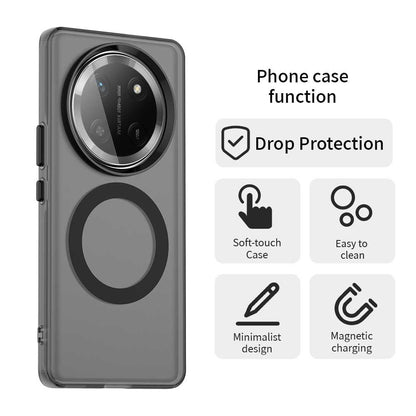Honor Magic7 Lite Durable MagSafe Phone Case - Hybrid TPU & PC Design, Lightweight & Stylish, Candy Colour, Wireless Charging Friendly