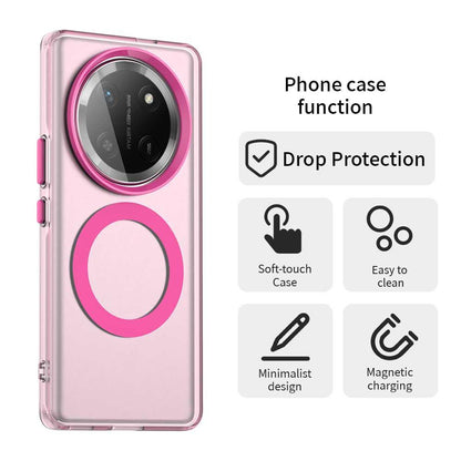 Honor Magic7 Lite Durable MagSafe Phone Case - Hybrid TPU & PC Design, Lightweight & Stylish, Candy Colour, Wireless Charging Friendly