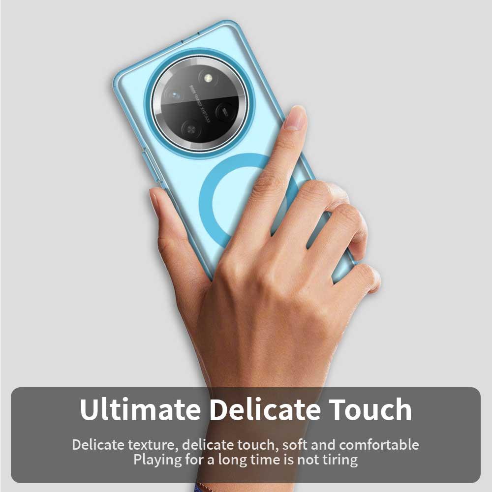 Honor Magic7 Lite Durable MagSafe Phone Case - Hybrid TPU & PC Design, Lightweight & Stylish, Candy Colour, Wireless Charging Friendly