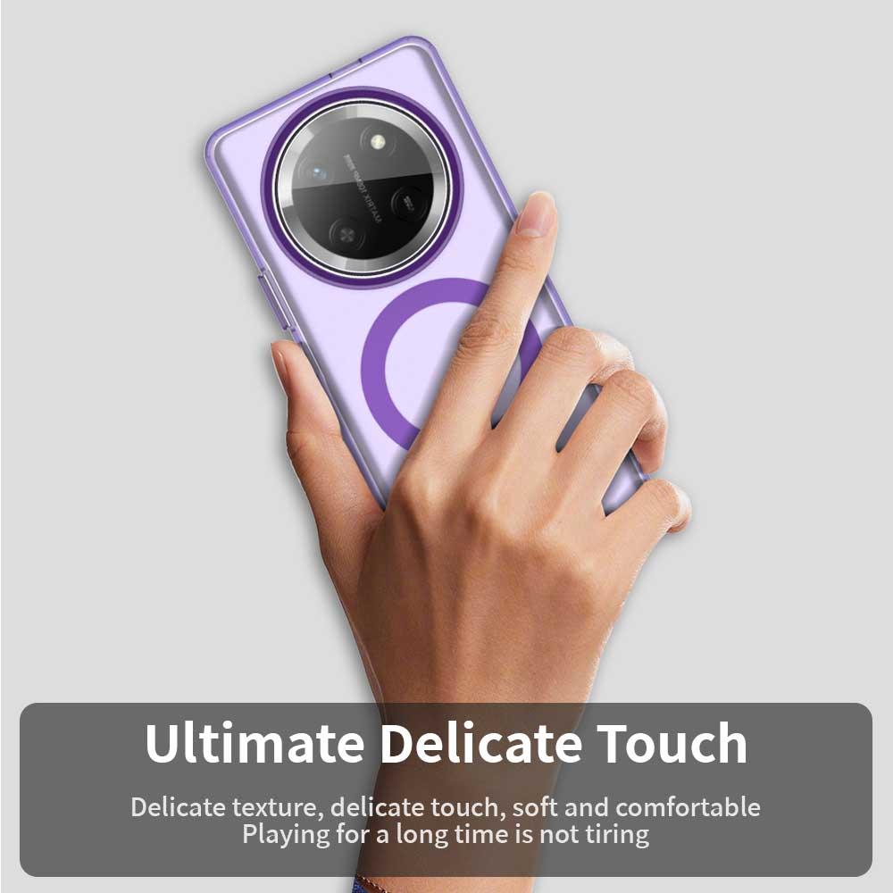 Honor Magic7 Lite Durable MagSafe Phone Case - Hybrid TPU & PC Design, Lightweight & Stylish, Candy Colour, Wireless Charging Friendly