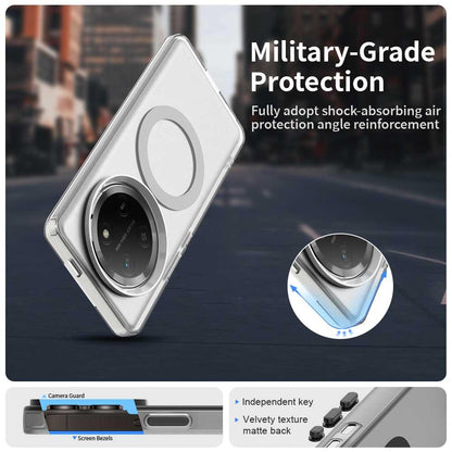 Honor X9c Durable MagSafe Phone Case - Hybrid TPU & PC Design, Lightweight & Stylish, Candy Colour, Wireless Charging Friendly