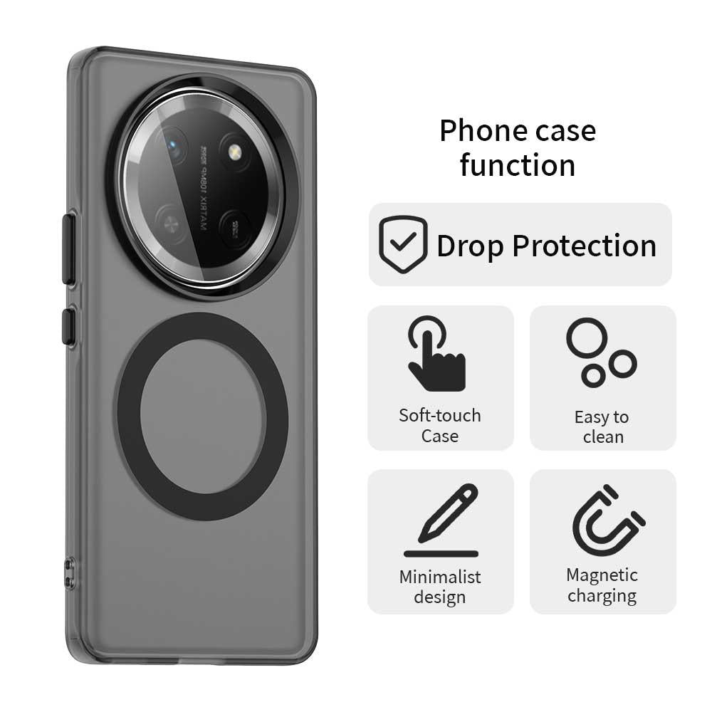 Honor X9c Durable MagSafe Phone Case - Hybrid TPU & PC Design, Lightweight & Stylish, Candy Colour, Wireless Charging Friendly