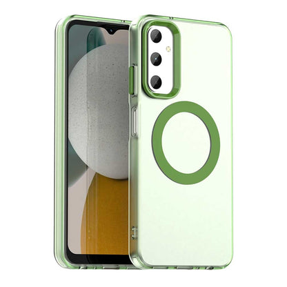 Samsung Galaxy M14 4G Durable MagSafe Phone Case - Hybrid TPU & PC Design, Lightweight & Stylish, Candy Colour, Wireless Charging Friendly