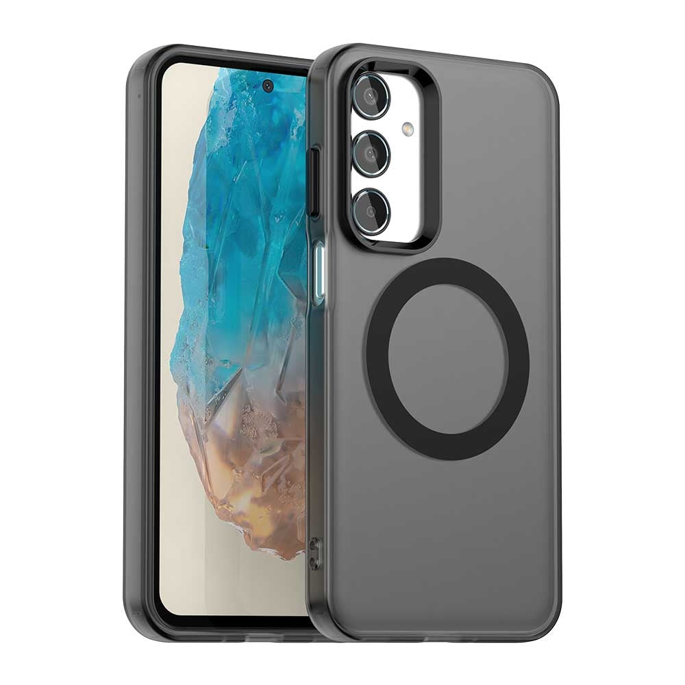 Samsung Galaxy M35 5G Durable MagSafe Phone Case - Hybrid TPU & PC Design, Lightweight & Stylish, Candy Colour, Wireless Charging Friendly