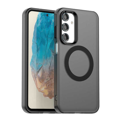 Samsung Galaxy M35 5G Durable MagSafe Phone Case - Hybrid TPU & PC Design, Lightweight & Stylish, Candy Colour, Wireless Charging Friendly