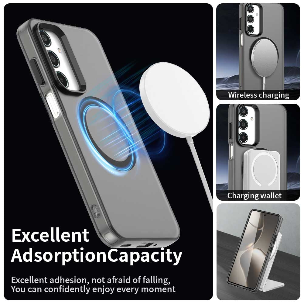 Samsung Galaxy M35 5G Durable MagSafe Phone Case - Hybrid TPU & PC Design, Lightweight & Stylish, Candy Colour, Wireless Charging Friendly