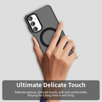 Samsung Galaxy M35 5G Durable MagSafe Phone Case - Hybrid TPU & PC Design, Lightweight & Stylish, Candy Colour, Wireless Charging Friendly