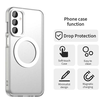 Samsung Galaxy M14 5G Durable MagSafe Phone Case - Hybrid TPU & PC Design, Lightweight & Stylish, Candy Colour, Wireless Charging Friendly