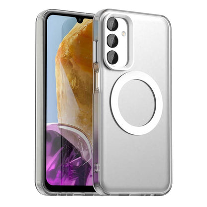 Samsung Galaxy M55 5G Durable MagSafe Phone Case - Hybrid TPU & PC Design, Lightweight & Stylish, Candy Colour, Wireless Charging Friendly