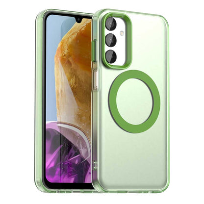 Samsung Galaxy M55s 5G Durable MagSafe Phone Case - Hybrid TPU & PC Design, Lightweight & Stylish, Candy Colour, Wireless Charging Friendly