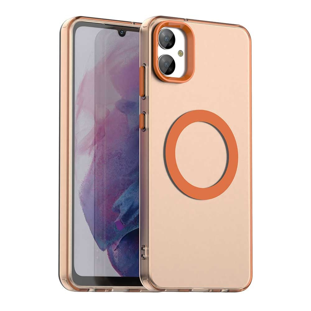 Samsung Galaxy M05 Durable MagSafe Phone Case - Hybrid TPU & PC Design, Lightweight & Stylish, Candy Colour, Wireless Charging Friendly