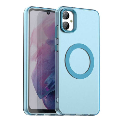 Samsung Galaxy M05 Durable MagSafe Phone Case - Hybrid TPU & PC Design, Lightweight & Stylish, Candy Colour, Wireless Charging Friendly