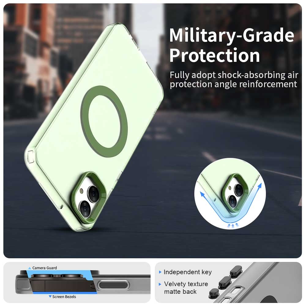 Samsung Galaxy M05 Durable MagSafe Phone Case - Hybrid TPU & PC Design, Lightweight & Stylish, Candy Colour, Wireless Charging Friendly