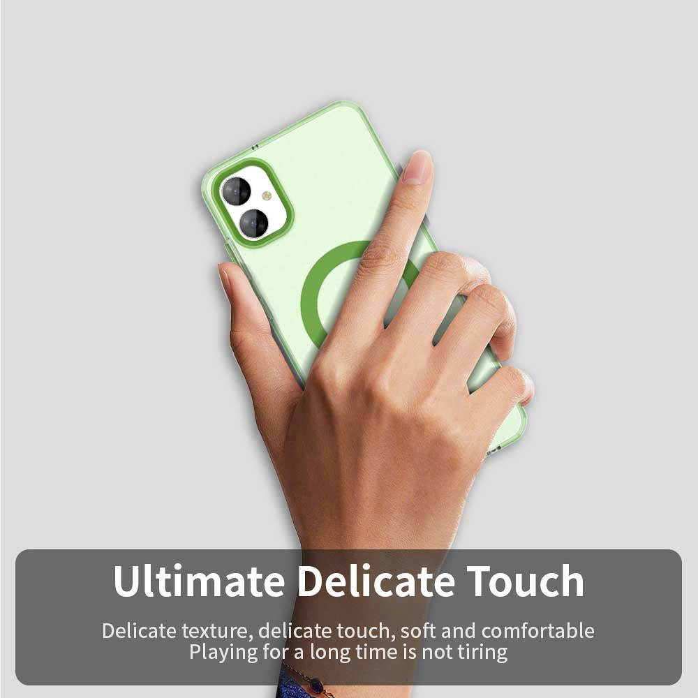 Samsung Galaxy M05 Durable MagSafe Phone Case - Hybrid TPU & PC Design, Lightweight & Stylish, Candy Colour, Wireless Charging Friendly