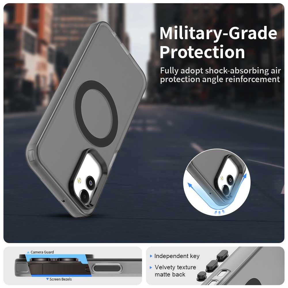 Samsung Galaxy F14 5G Durable MagSafe Phone Case - Hybrid TPU & PC Design, Lightweight & Stylish, Candy Colour, Wireless Charging Friendly