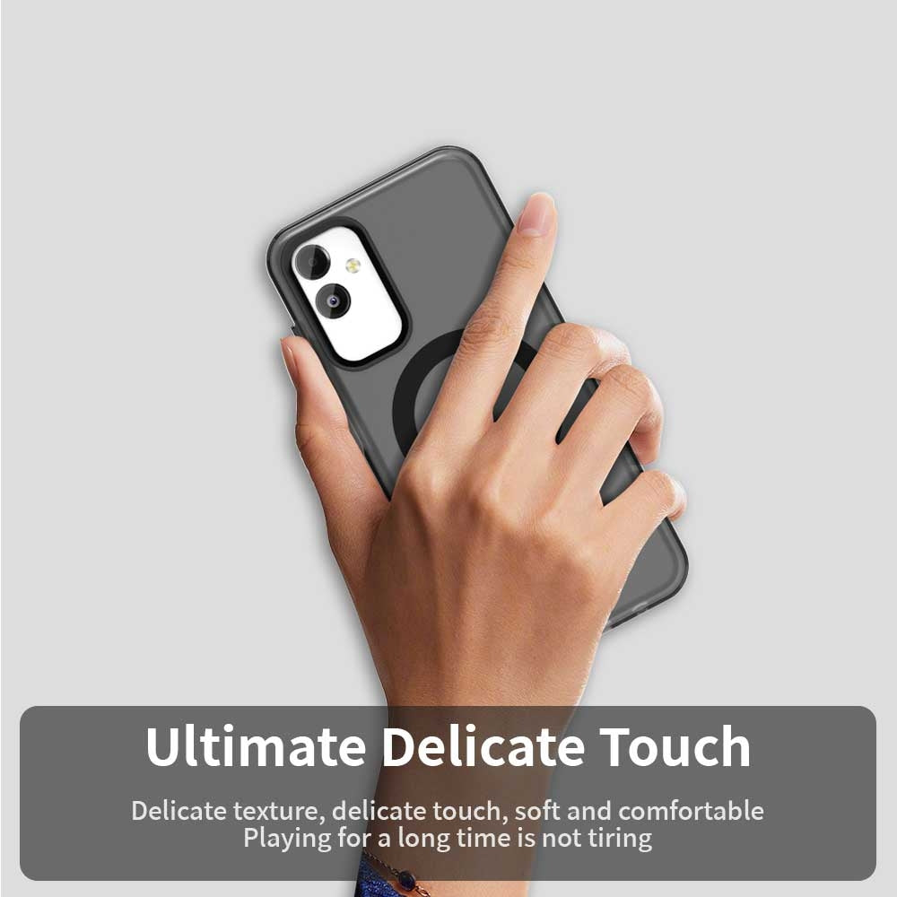 Samsung Galaxy F14 5G Durable MagSafe Phone Case - Hybrid TPU & PC Design, Lightweight & Stylish, Candy Colour, Wireless Charging Friendly