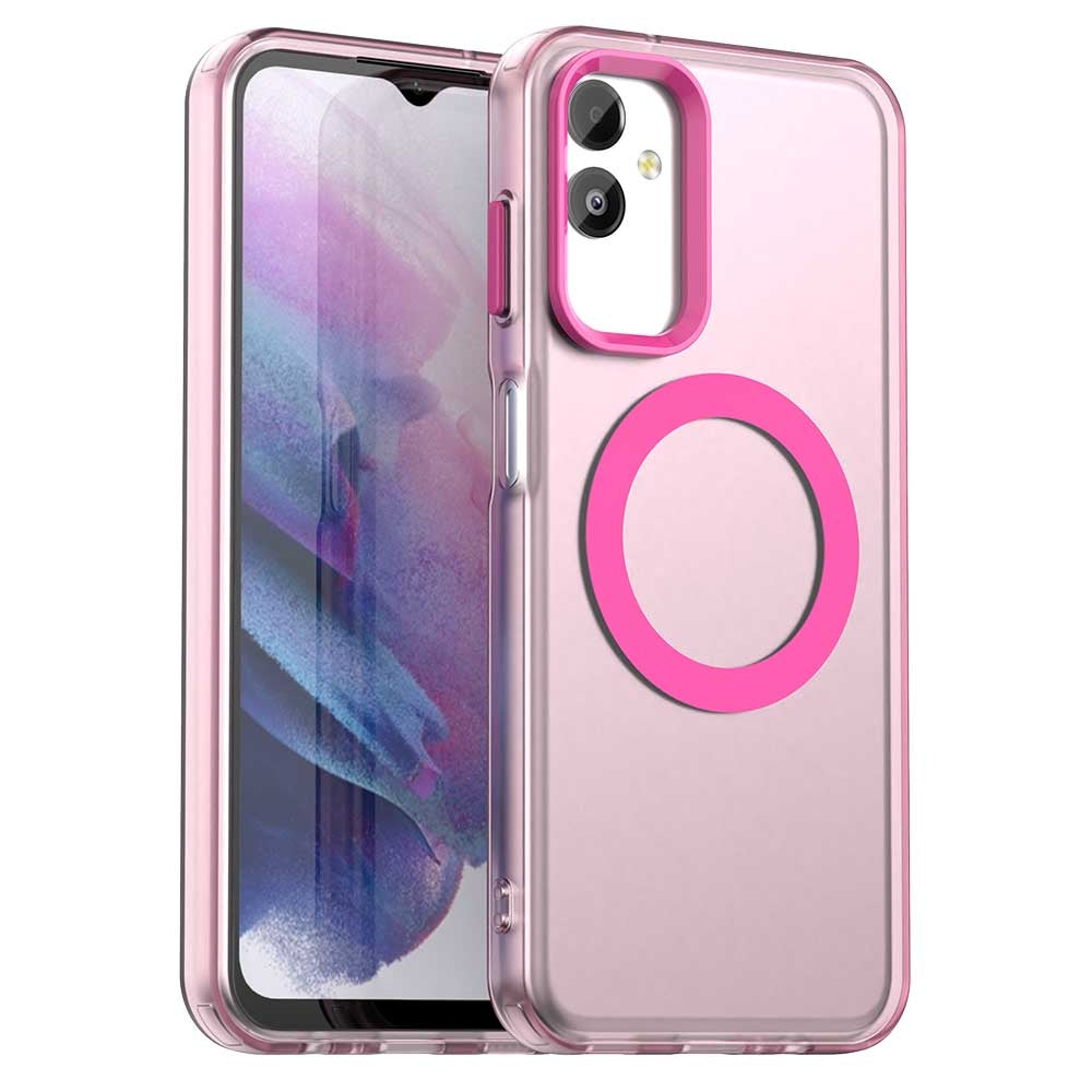 Samsung Galaxy F14 5G Durable MagSafe Phone Case - Hybrid TPU & PC Design, Lightweight & Stylish, Candy Colour, Wireless Charging Friendly