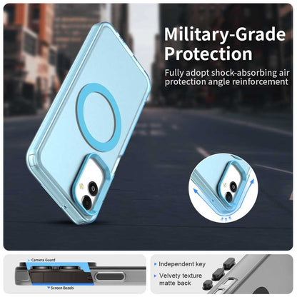 Samsung Galaxy F14 5G Durable MagSafe Phone Case - Hybrid TPU & PC Design, Lightweight & Stylish, Candy Colour, Wireless Charging Friendly