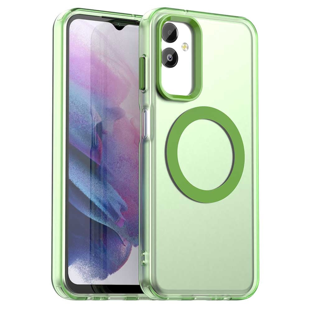 Samsung Galaxy F14 5G Durable MagSafe Phone Case - Hybrid TPU & PC Design, Lightweight & Stylish, Candy Colour, Wireless Charging Friendly