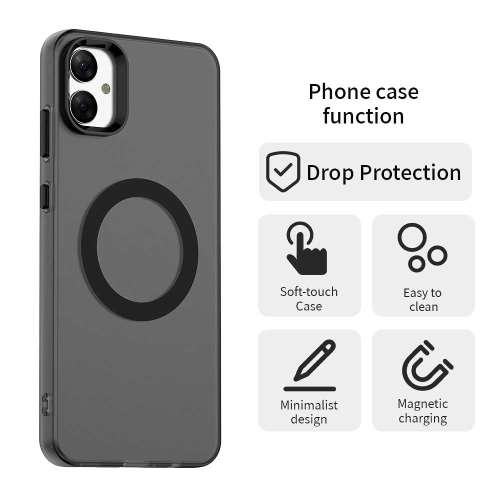 Samsung Galaxy F05 Durable MagSafe Phone Case - Hybrid TPU & PC Design, Lightweight & Stylish, Candy Colour, Wireless Charging Friendly