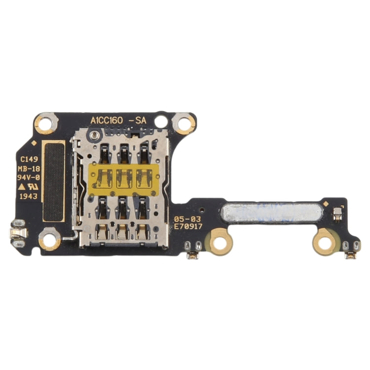Original SIM Card Reader Board Replacement for OPPO Find X2 - Compatible, Professional Installation Recommended