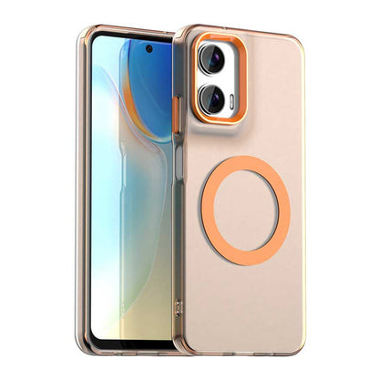 Motorola Moto G35 Durable MagSafe Phone Case - Hybrid TPU & PC Design, Lightweight & Stylish, Candy Colour, Wireless Charging Friendly