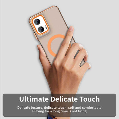 Motorola Moto G35 Durable MagSafe Phone Case - Hybrid TPU & PC Design, Lightweight & Stylish, Candy Colour, Wireless Charging Friendly