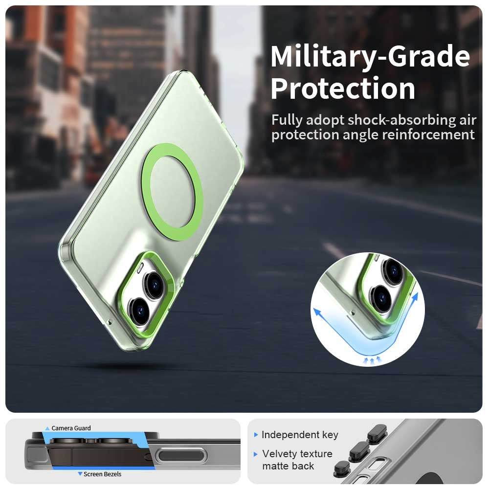 Motorola Moto G35 Durable MagSafe Phone Case - Hybrid TPU & PC Design, Lightweight & Stylish, Candy Colour, Wireless Charging Friendly