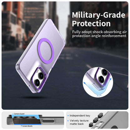 Motorola Moto G35 Durable MagSafe Phone Case - Hybrid TPU & PC Design, Lightweight & Stylish, Candy Colour, Wireless Charging Friendly