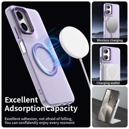 Motorola Moto G35 Durable MagSafe Phone Case - Hybrid TPU & PC Design, Lightweight & Stylish, Candy Colour, Wireless Charging Friendly