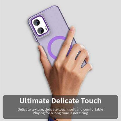 Motorola Moto G35 Durable MagSafe Phone Case - Hybrid TPU & PC Design, Lightweight & Stylish, Candy Colour, Wireless Charging Friendly