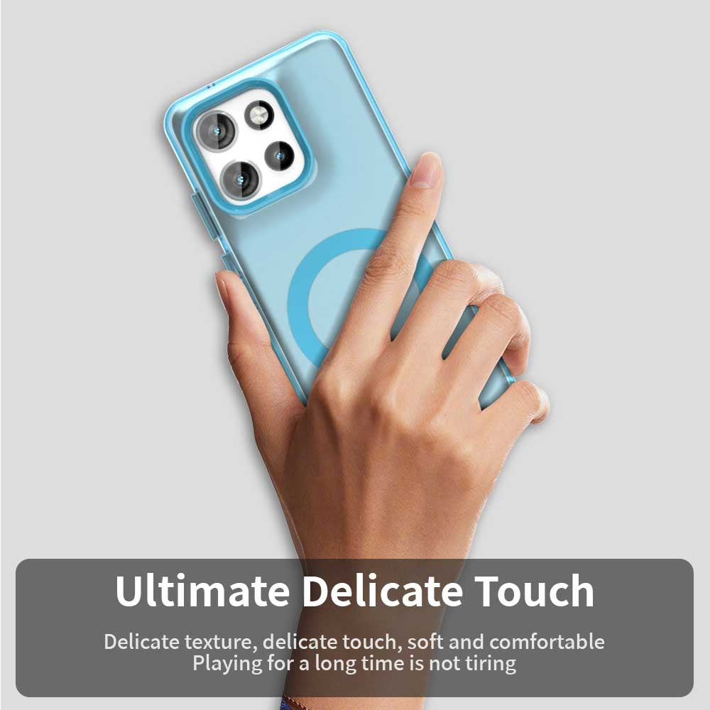 Motorola Edge 50 Neo Durable MagSafe Phone Case - Hybrid TPU & PC Design, Lightweight & Stylish, Candy Colour, Wireless Charging Friendly