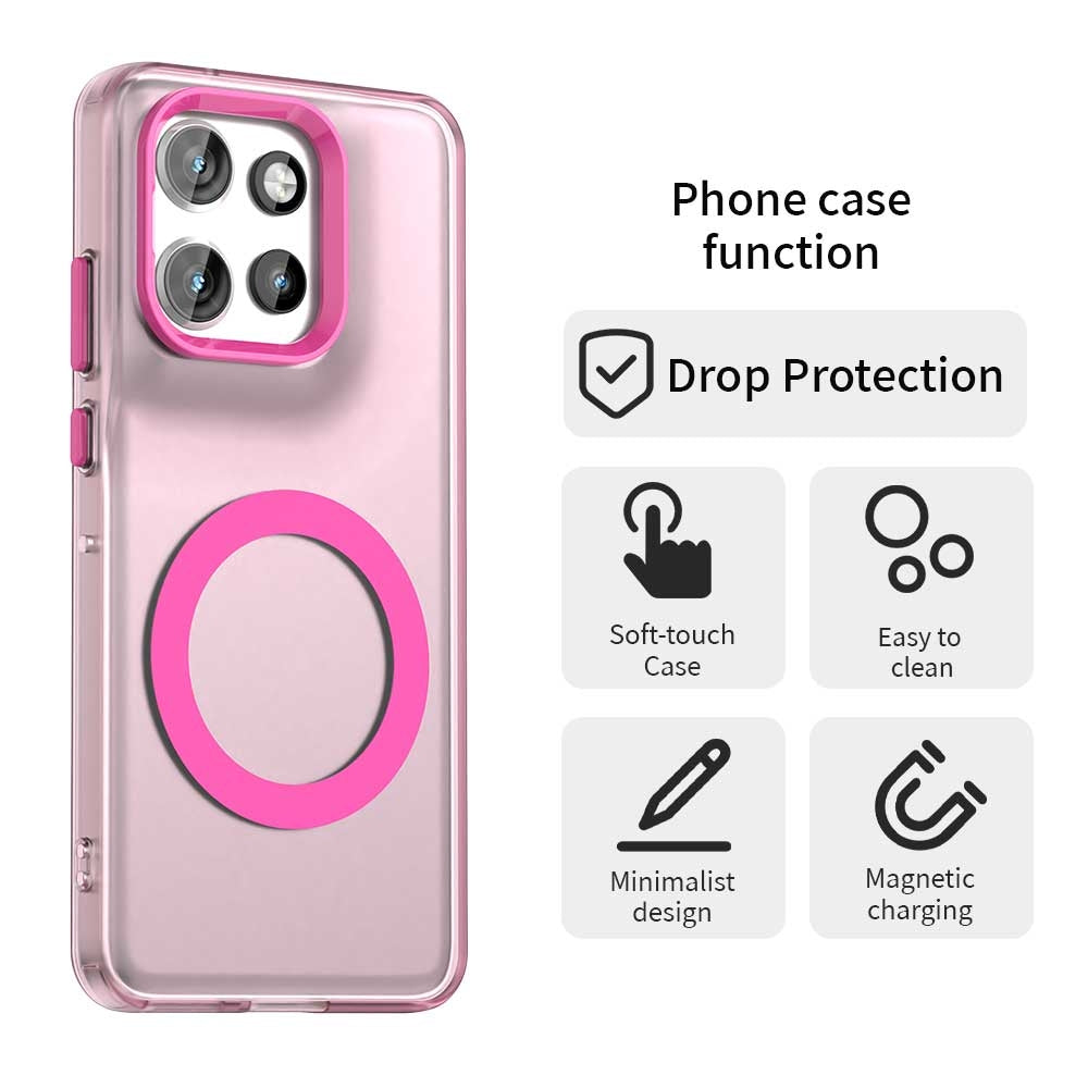 Motorola Moto S50 Durable MagSafe Phone Case - Hybrid TPU & PC Design, Lightweight & Stylish, Candy Colour, Wireless Charging Friendly
