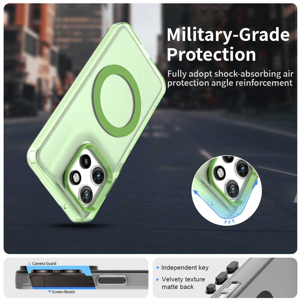 Motorola Moto S50 Durable MagSafe Phone Case - Hybrid TPU & PC Design, Lightweight & Stylish, Candy Colour, Wireless Charging Friendly