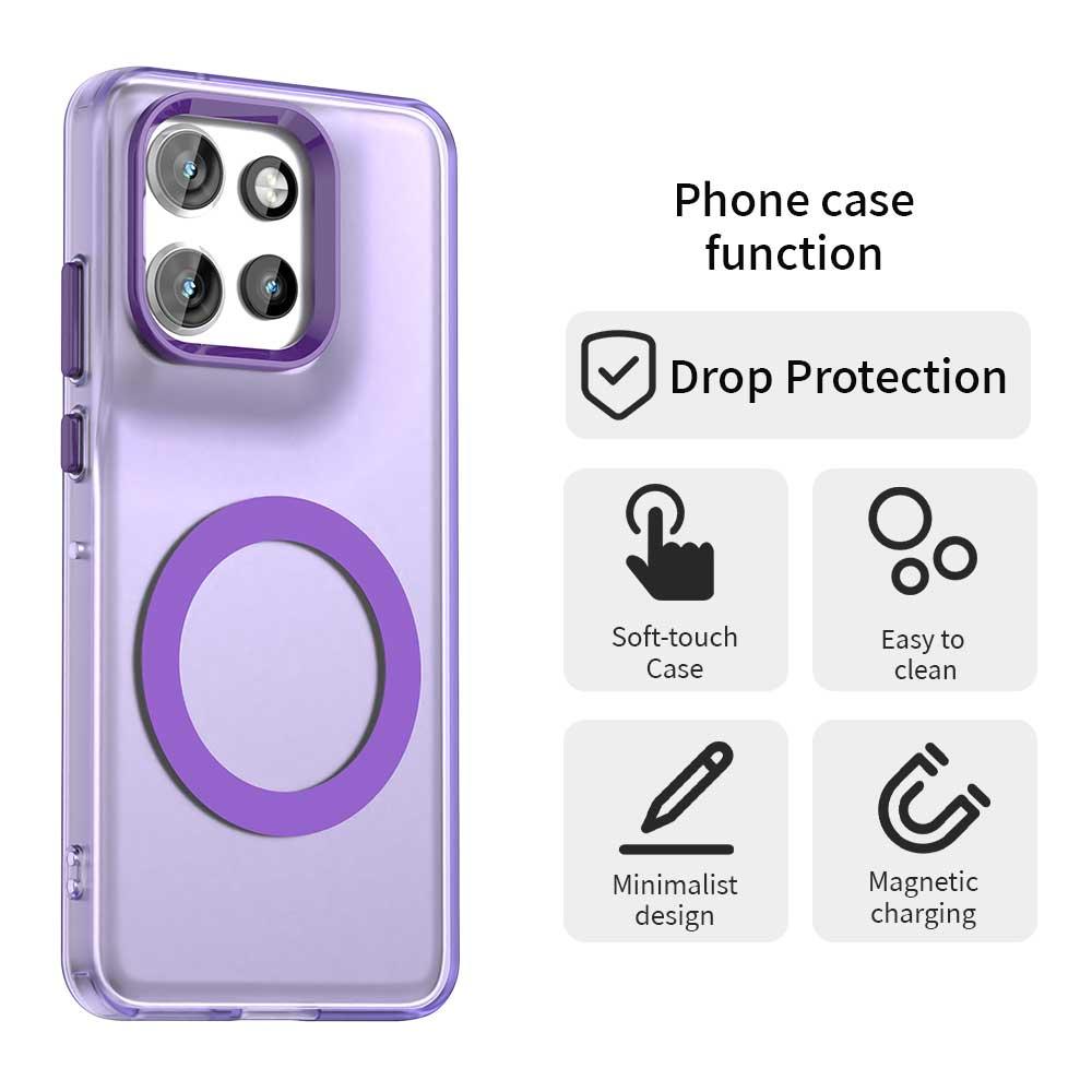 Motorola ThinkPhone 25 Durable MagSafe Phone Case - Hybrid TPU & PC Design, Lightweight & Stylish, Candy Colour, Wireless Charging Friendly