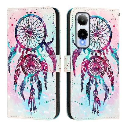 Cricket Icon 6 Leather Flip Phone Case with 3D Painted Design, Card Holder, Wallet & Stand Function - Durable Protection & Easy Access
