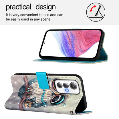 Cubot Max 5 Leather Flip Phone Case with 3D Painted Design, Card Holder, Wallet & Stand Function - Durable Protection & Easy Access