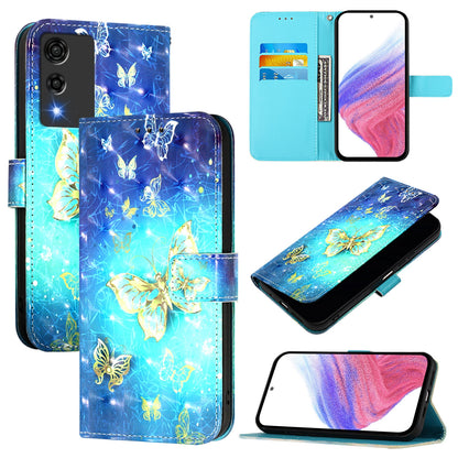 Cubot A10 Leather Flip Phone Case with 3D Painted Design, Card Holder, Wallet & Stand Function - Durable Protection & Easy Access