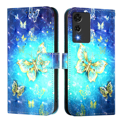 Cubot A10 Leather Flip Phone Case with 3D Painted Design, Card Holder, Wallet & Stand Function - Durable Protection & Easy Access