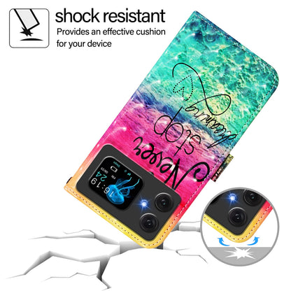 Cubot A20 Leather Flip Phone Case with 3D Painted Design, Card Holder, Wallet & Stand Function - Durable Protection & Easy Access