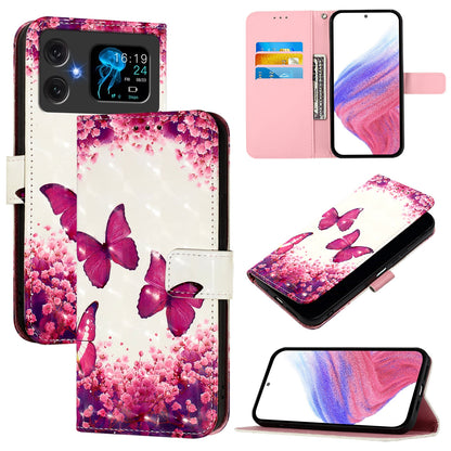 Cubot A20 Leather Flip Phone Case with 3D Painted Design, Card Holder, Wallet & Stand Function - Durable Protection & Easy Access