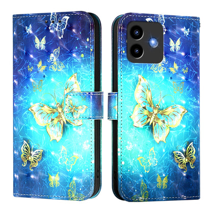 Cubot Note 40 Leather Flip Phone Case with 3D Painted Design, Card Holder, Wallet & Stand Function - Durable Protection & Easy Access