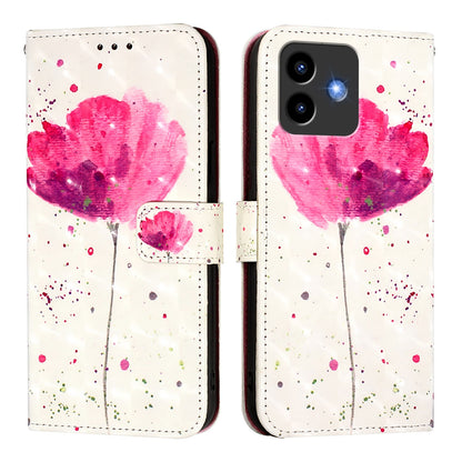 Cubot Note 40 Leather Flip Phone Case with 3D Painted Design, Card Holder, Wallet & Stand Function - Durable Protection & Easy Access