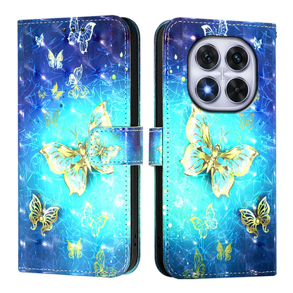 Redmi Note 14 Pro 4G Leather Flip Phone Case with 3D Painted Design, Card Holder, Wallet & Stand Function - Durable Protection & Easy Access